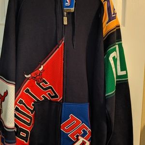 NWT Men's  Authentic Multiple Team NBA Hoodie